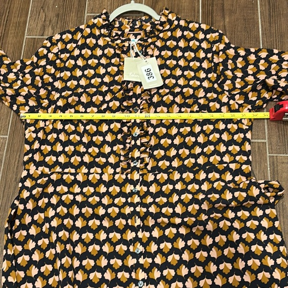 Boden Clover Midi Dress with Sash Waist size 14 - Picture 6 of 7